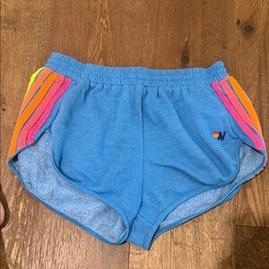 Aviator Nation 5 Stripe Sweatshort size medium